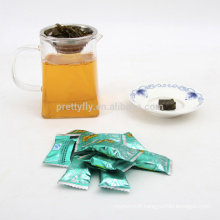Blocs de thé vert naturel amincissants, thé de santé de haute qualité